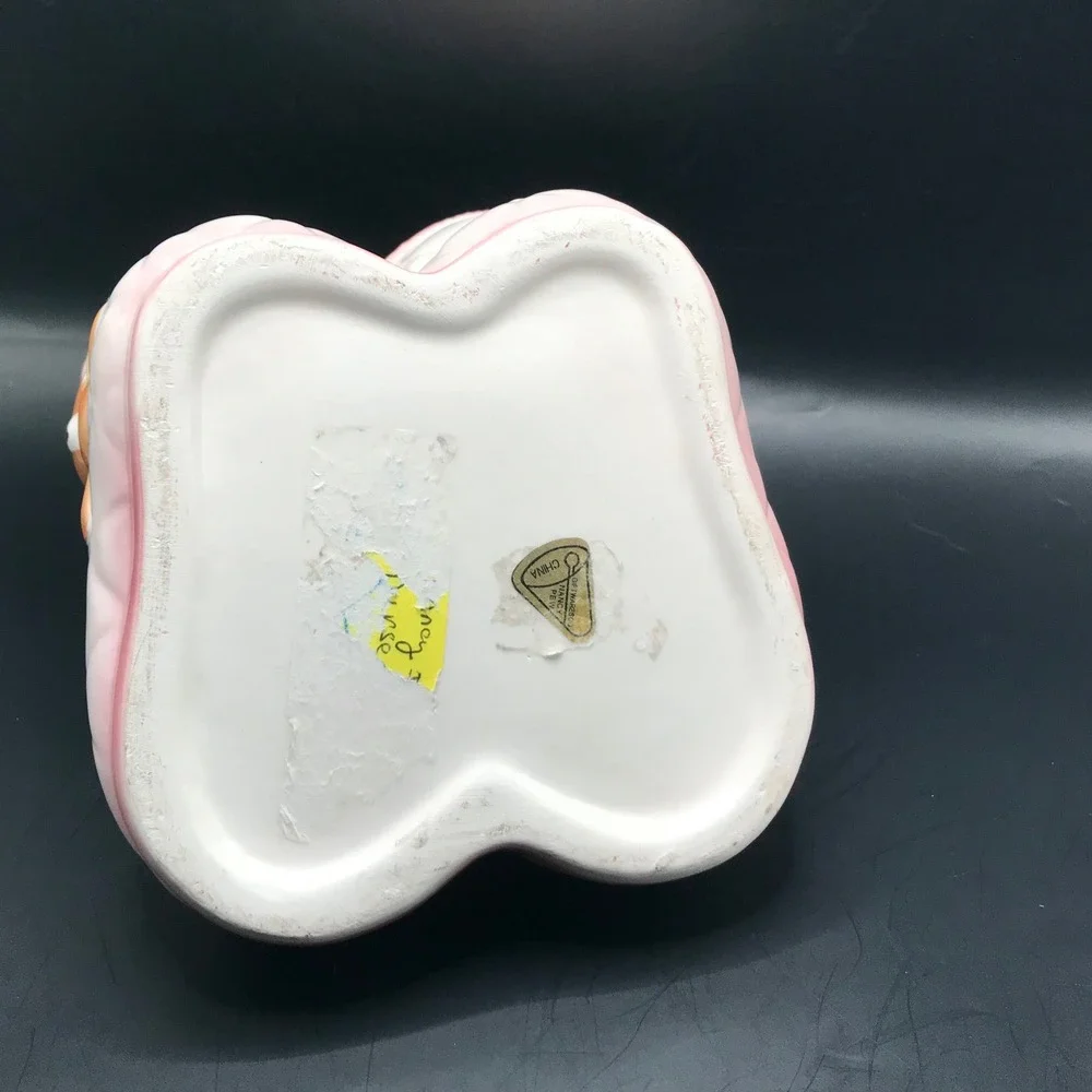 Vintage Nancy Pew Baby Booties Ceramic Planter Nursery Cottagecore Kitschy MCM